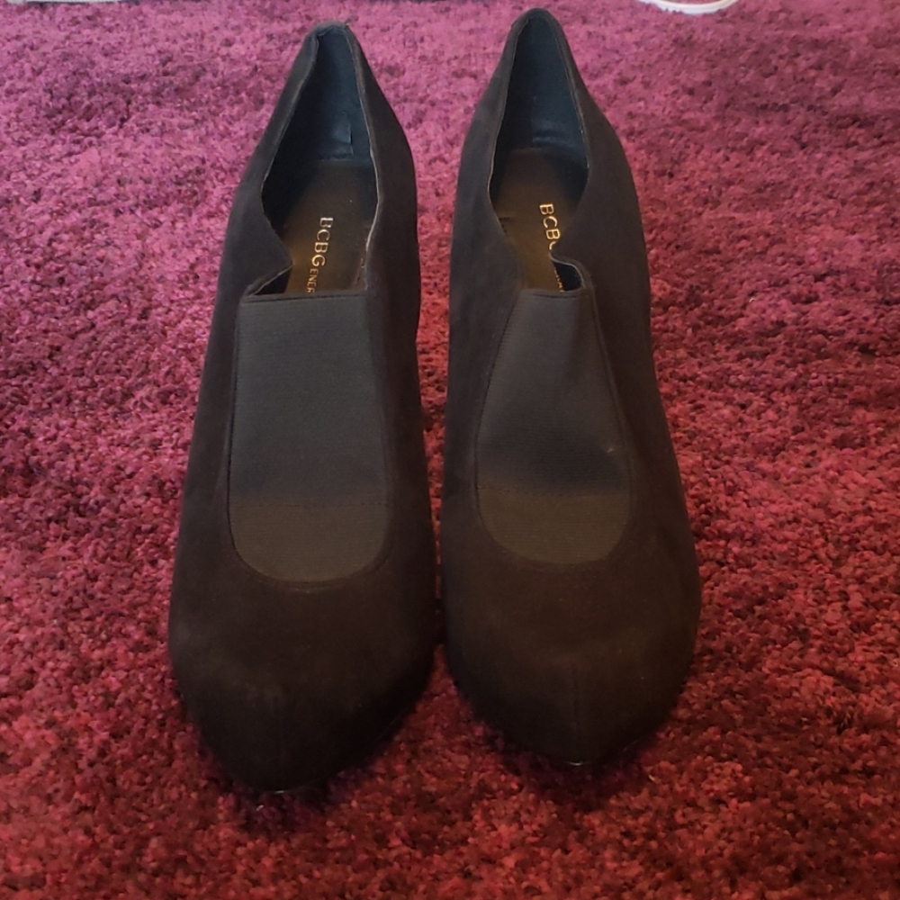 Black Booties Bcbgeneration Size 11 - image 1